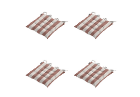 Madison - Zitkussen Amora - Bruin - 46x46x8cm - Set van 4