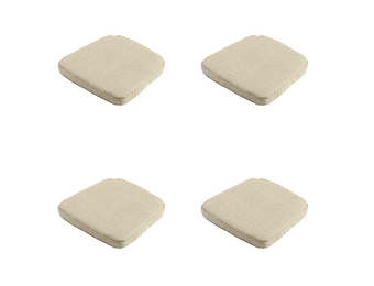 Madison - Zitkussen Richmond - Beige - 48x48x6cm - Set van 4