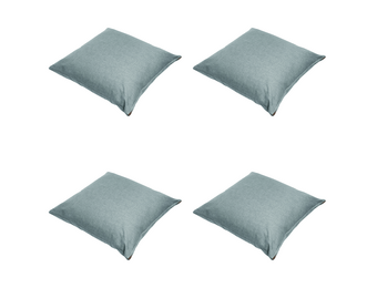 Madison - Sierkussen Best deal - Blauw - 45x45x10cm - Set van 4