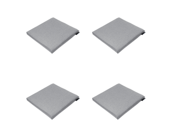Madison - Zitkussen Best deal - Grijs - 40x40x4,5cm - Set van 4