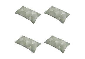 Madison - Sierkussen Napels - Groen - 30x50x10cm - Set van 4