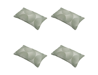 Madison - Sierkussen Napels - Groen - 30x50x10cm - Set van 4