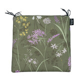 Madison - Zitkussen Eco-line - Groen - 40x40x4,5cm - Set van 4