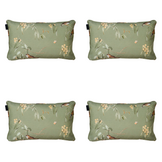 Madison - Sierkussen Aria - Groen - 30x50x10cm - Set van 4