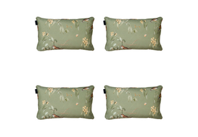 Madison - Sierkussen Aria - Groen - 30x50x10cm - Set van 4