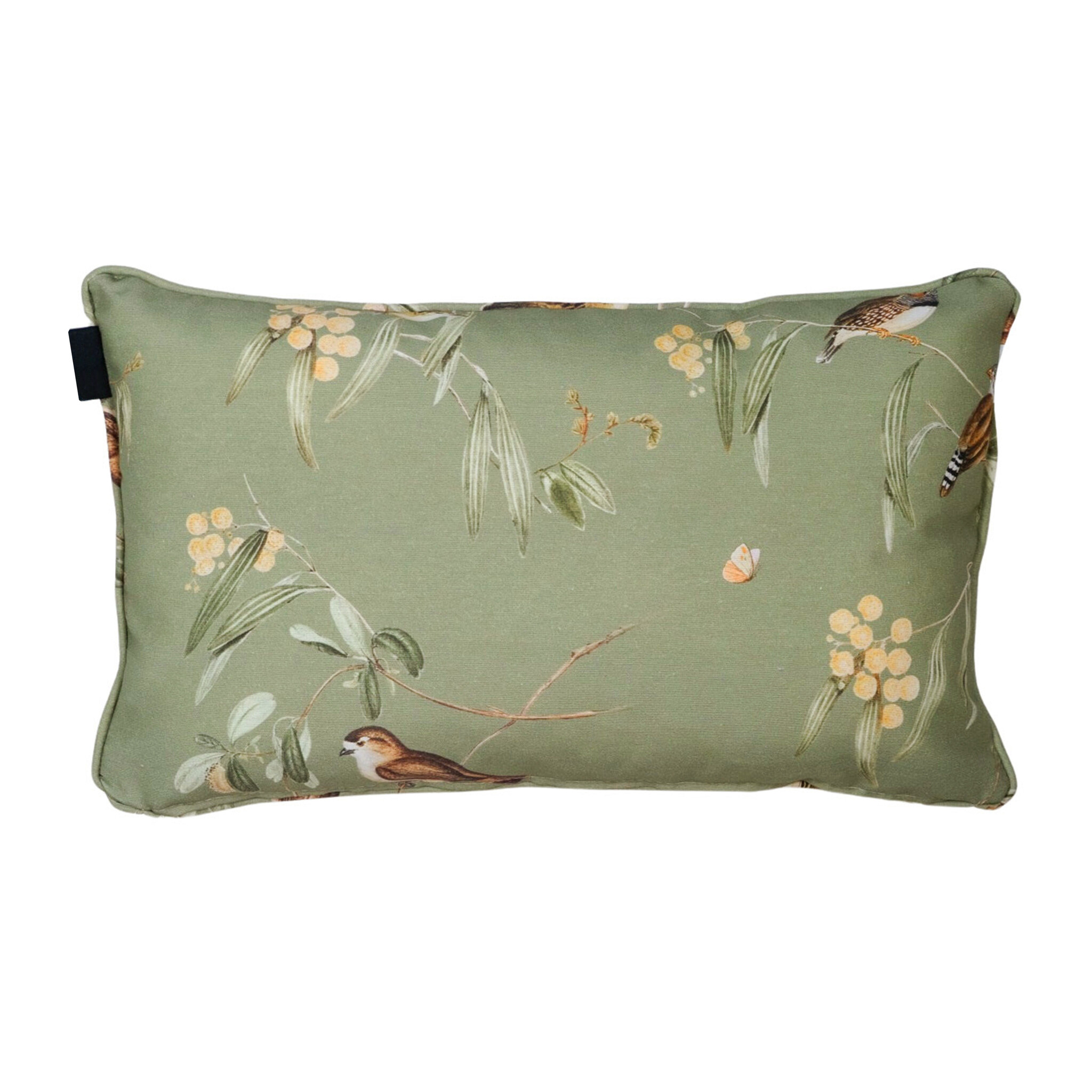 Madison - Sierkussen Aria - Groen - 30x50x10cm - Set van 4