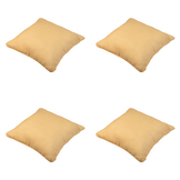 Madison - Sierkussen Napels - Geel - 50x50x10cm - Set van 4