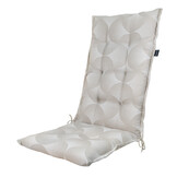 Madison - Kussen hoge rug Napels - Taupe - 123x50x5cm - Set van 4