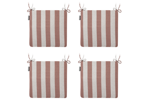 Madison - Zitkussen Amora - Bruin - 40x40x4,5cm - Set van 4