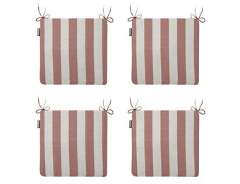 Madison - Zitkussen Amora - Bruin - 40x40x4,5cm - Set van 4