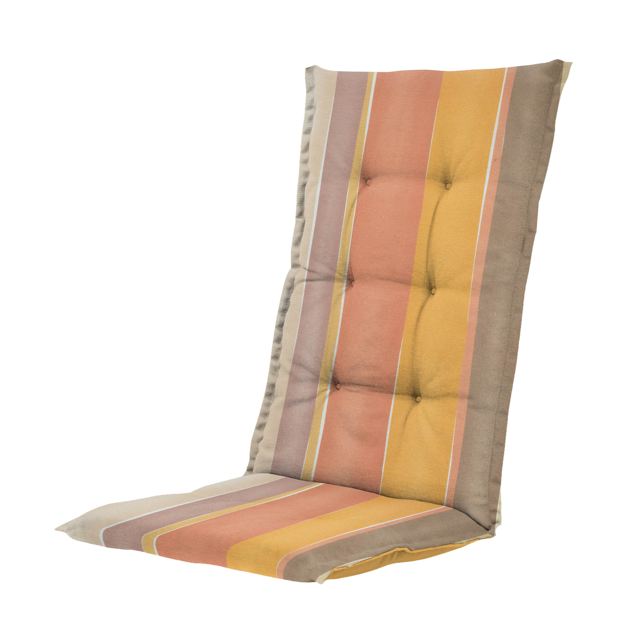 Madison - Kussen hoge rug Nox - Mulitkleur - 123x50x5cm - Set van 4