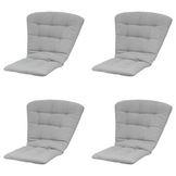 Napels - Tuinstoelkussen Hoge Rug - Set van 4