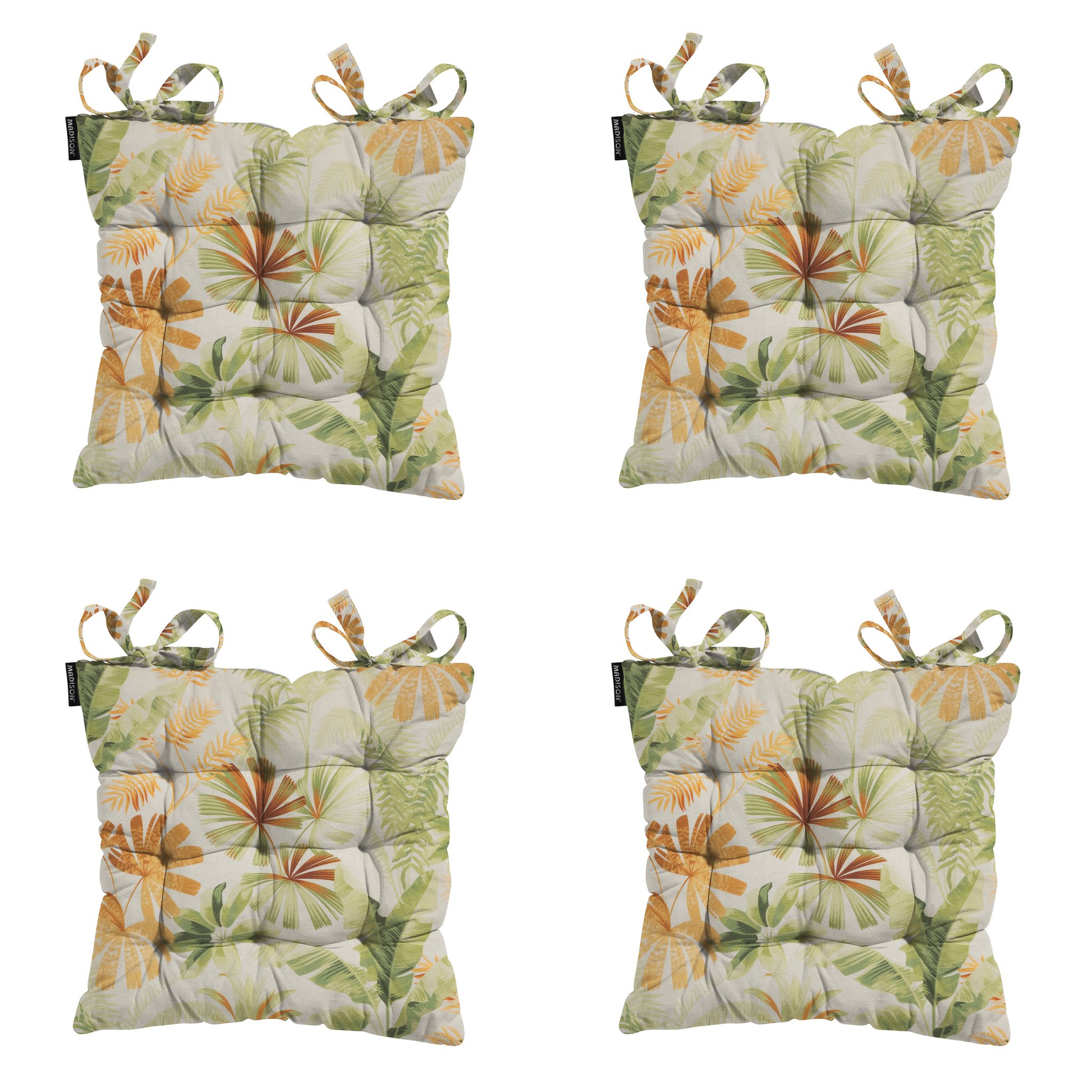 Madison - Zitkussen Axel - Multikleur - 46x46x8cm - Set van 4