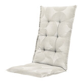 Madison - Kussen hoge rug Napels - Beige - 123x50x5cm - Set van 4