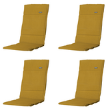 Panama - Tuinstoelkussen Hoge Rug - Set van 4