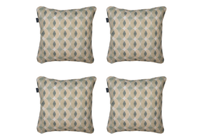 Madison - Sierkussen Rae - Groen - 50x50x10cm - Set van 4