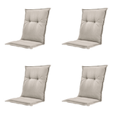 Madison - Kussen lage rug Panama - Beige - 105x50x6cm - Set van 4