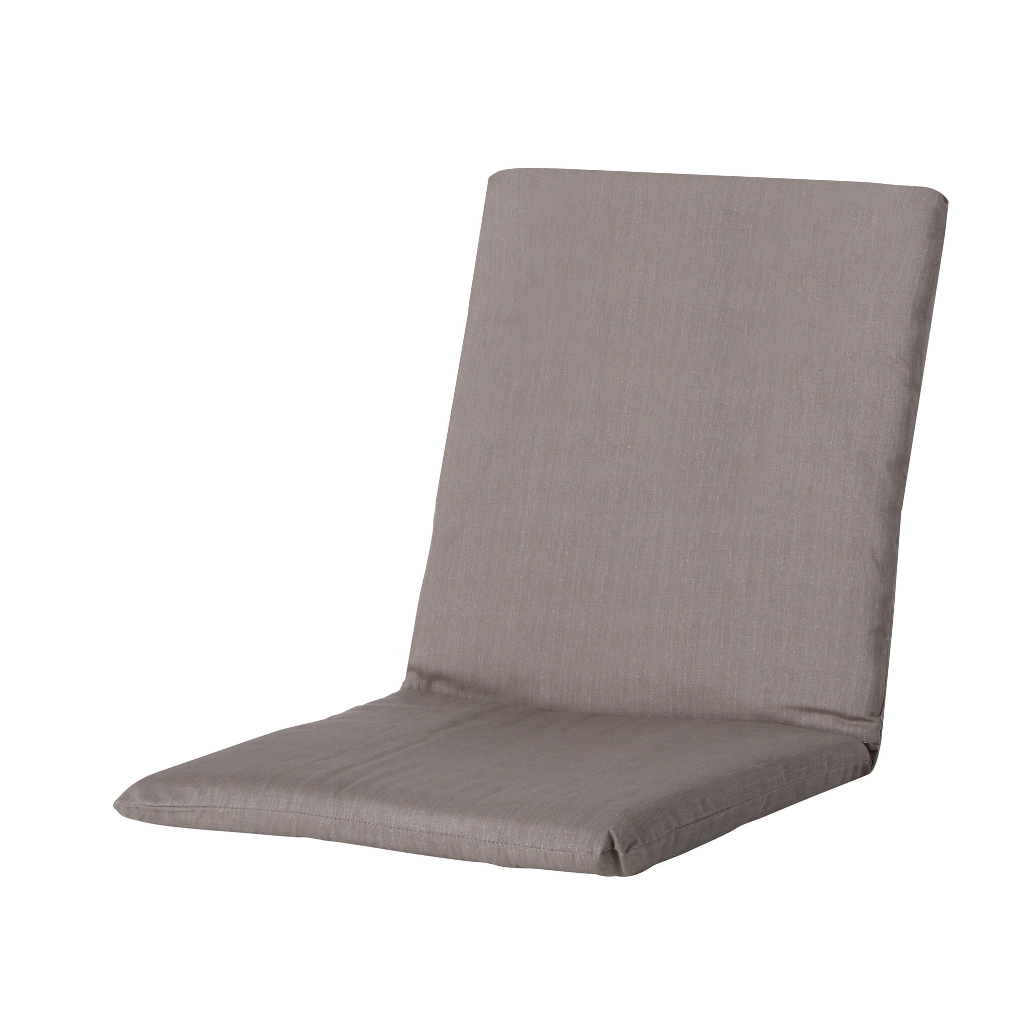 Madison - Stapelstoelkussen Basic - Taupe - 97x49x3cm - Set van 4