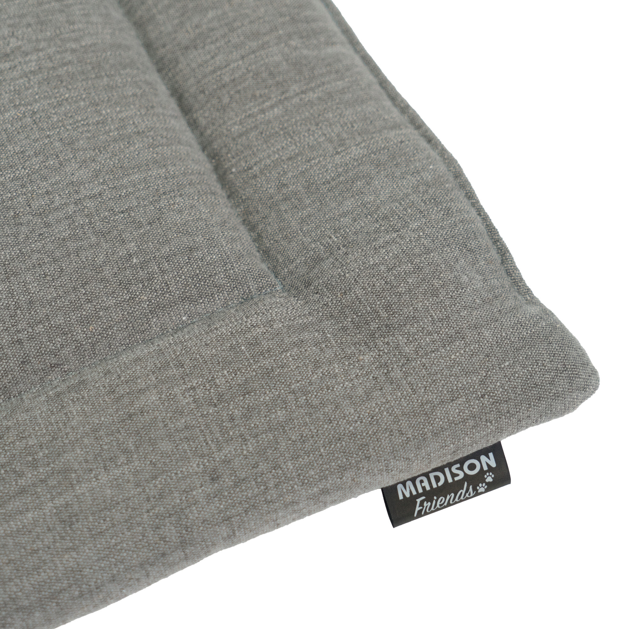 Madison - Hondenkussens Madison Lins - Grijs - 45x73x2cm
