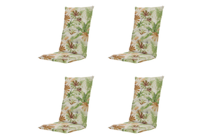 Madison - Kussen hoge rug Axel - Multikleur - 123x50x5cm - Set van 4