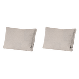 Madison - Rugkussen Richmond - Beige - 40x60x10cm - Set van 2