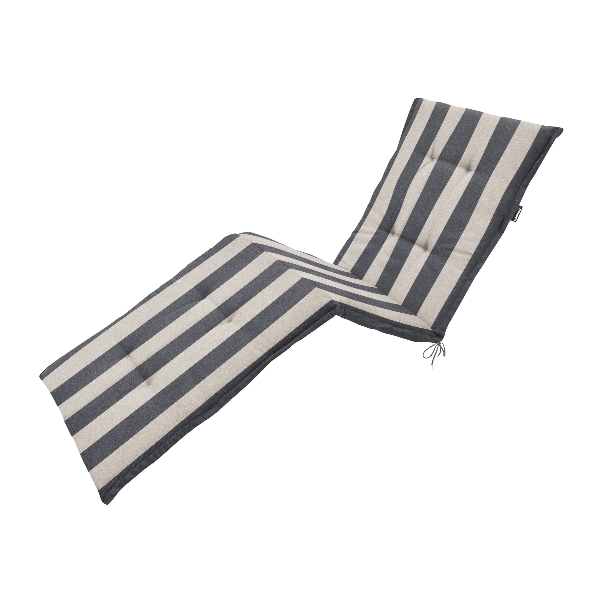 Madison - Ligbedkussen Amora - Grijs - 200x65x6cm