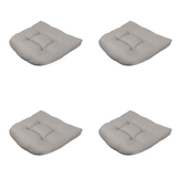 Madison - Zitkussen Napels - Taupe - 46x46x6cm - Set van 4