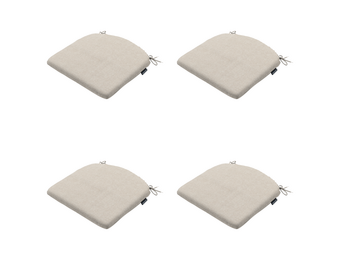 Madison - Zitkussen Panama - Beige - 46x48x4,5cm - Set van 4