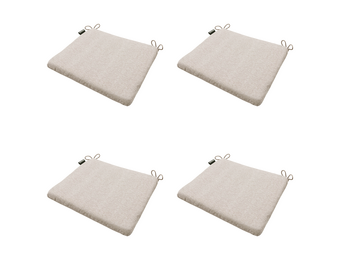 Madison - Zitkussen Panama - Beige - 40x40x4,5cm - Set van 4