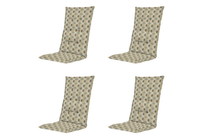 Rae - Kussen hoge rug - Set van 4