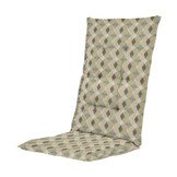 Madison - Kussen hoge rug Rae - Groen - 123x50x5cm - Set van 4