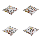 Madison - Zitkussen Blaze - Multikleur - 50x50x7cm - Set van 4