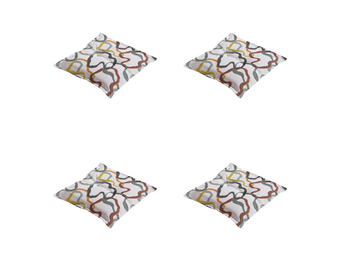Madison - Zitkussen Blaze - Multikleur - 50x50x7cm - Set van 4