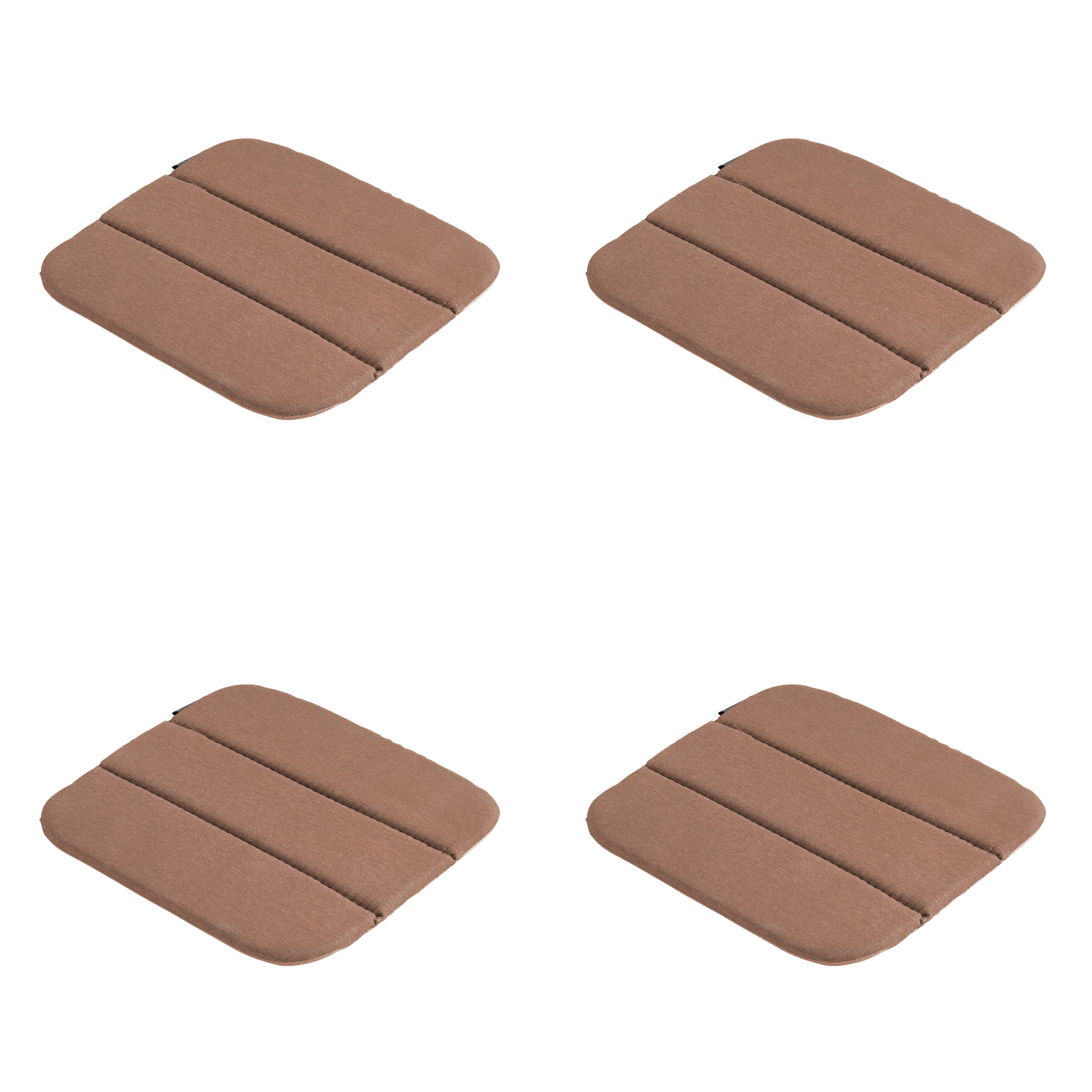 Madison - Zitkussen Panama - Bruin - 40x40x3cm - Set van 4