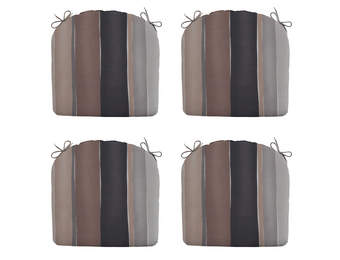 Madison - Zitkussen Nox - Mulitkleur - 46x48x4,5cm - Set van 4