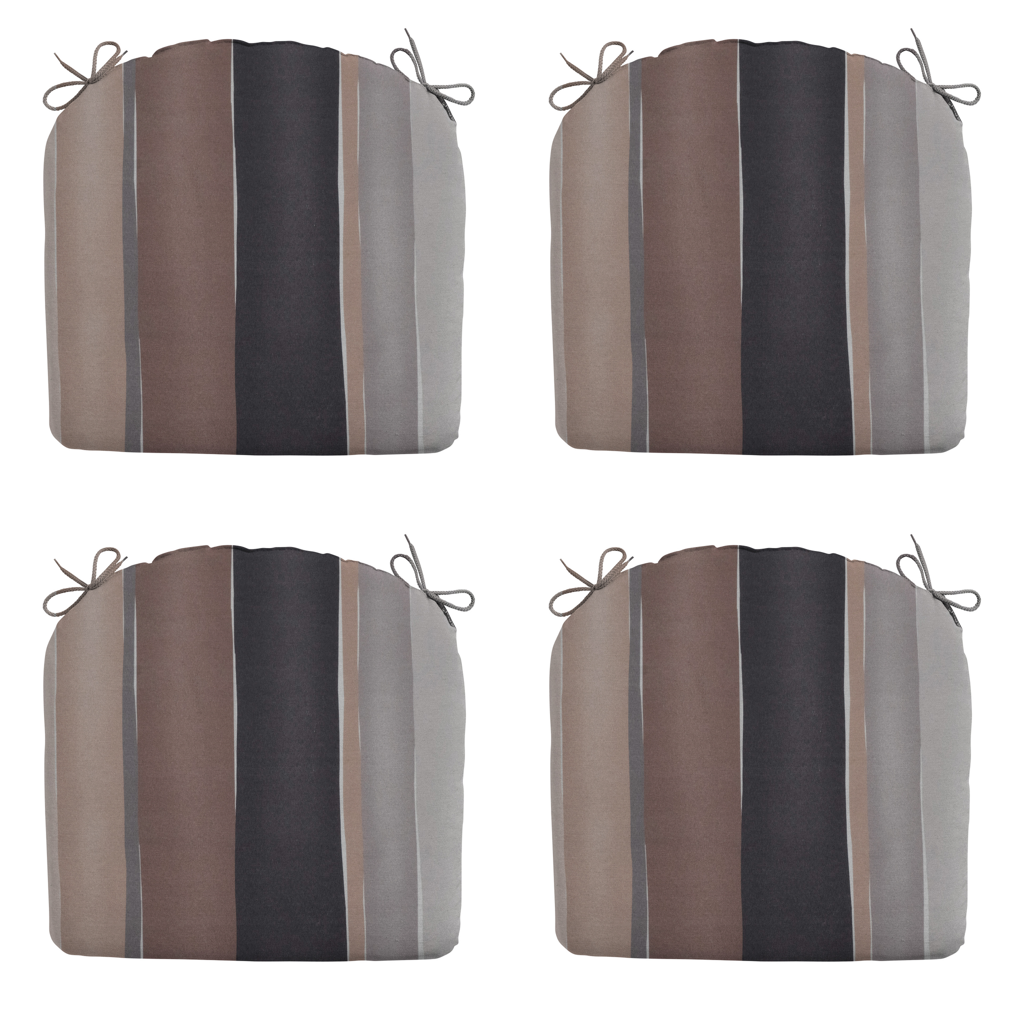 Madison - Zitkussen Nox - Mulitkleur - 46x48x4,5cm - Set van 4