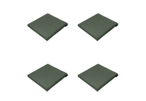 Madison - Zitkussen Best deal - Groen - 40x40x4,5cm - Set van 4