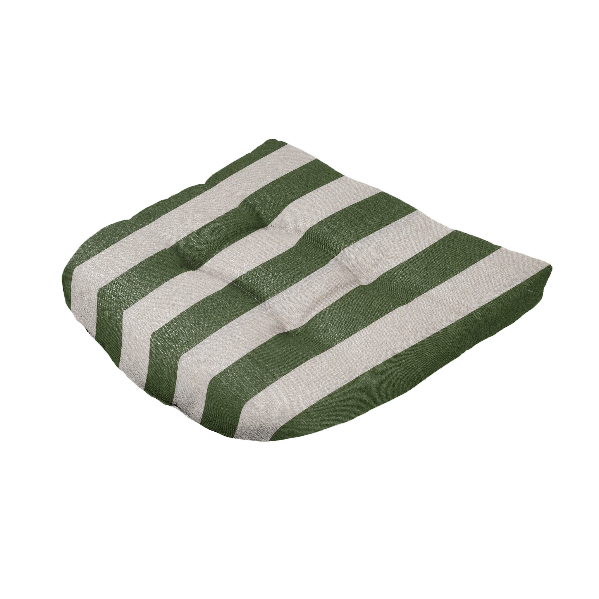 Madison - Zitkussen Amora - Groen - 46x46x6cm - Set van 4