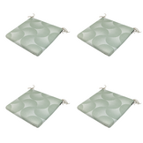Madison - Zitkussen Napels - Groen - 40x40x4,5cm - Set van 4