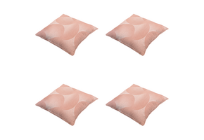 Madison - Sierkussen Napels - Roze - 50x50x10cm - Set van 4