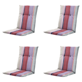 Madison - Kussen lage rug Nox - Mulitkleur - 105x50x6cm - Set van 4