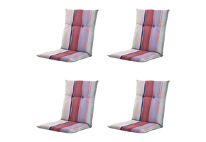 Madison - Kussen lage rug Nox - Mulitkleur - 105x50x6cm - Set van 4