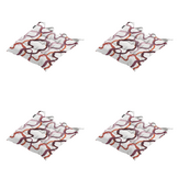 Madison - Zitkussen Blaze - Multikleur - 46x46x8cm - Set van 4