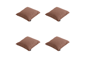 Madison - Sierkussen Panama - Bruin - 45x45x10cm - Set van 4