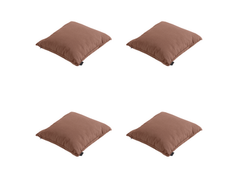 Madison - Sierkussen Panama - Bruin - 45x45x10cm - Set van 4