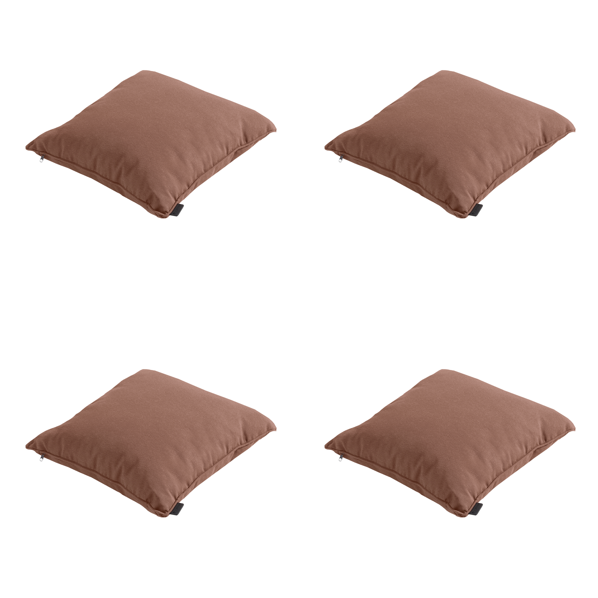 Madison - Sierkussen Panama - Bruin - 45x45x10cm - Set van 4