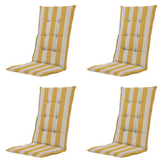 Amora - Kussen hoge rug - Set van 4
