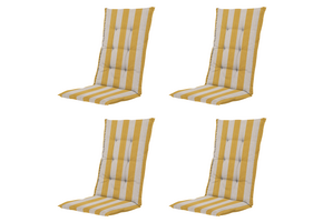 Amora - Kussen hoge rug - Set van 4
