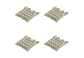 Madison - Zitkussen Rae - Groen - 46x46x8cm - Set van 4