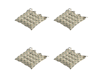 Madison - Zitkussen Rae - Groen - 46x46x8cm - Set van 4